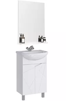 Мебель для ванной SanStar Каскад 50 напольная (раковина Элегия 50)