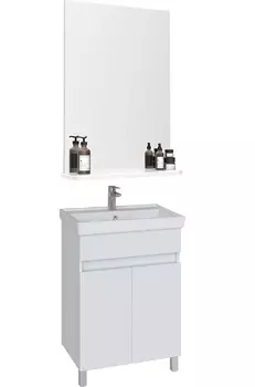 Мебель для ванной SanStar Квадро 50 напольная (раковина Фостер 50)