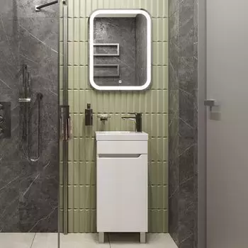 Мебель для ванной SanStar Лайн 40 универсальная (раковина Енисей 40)