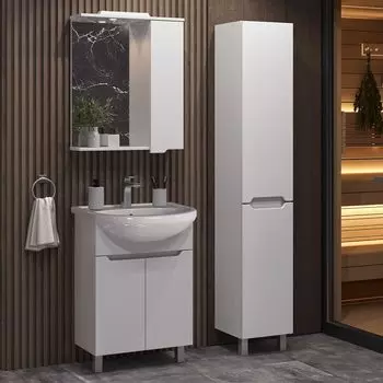 Мебель для ванной SanStar Лайн 50 напольная (раковина Элегия 50)