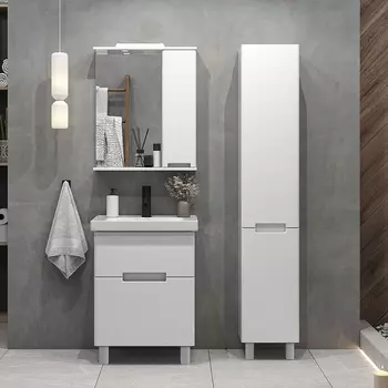 Мебель для ванной SanStar Ориана 60 напольная, белая