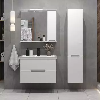 Мебель для ванной SanStar Ориана 80 подвесная (раковина Фостер 80)