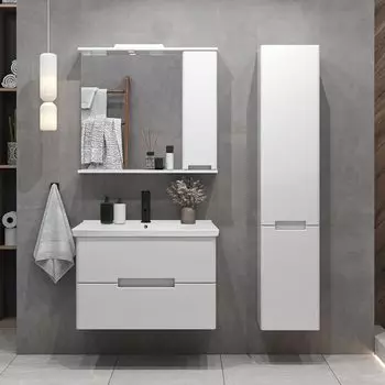 Мебель для ванной SanStar Ориана 80 подвесная (раковина Миранда 80)