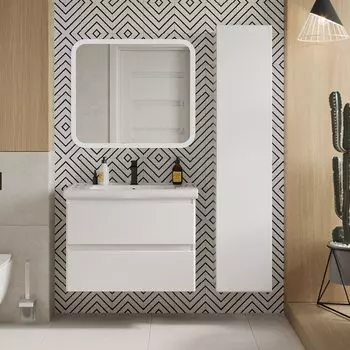 Мебель для ванной SanStar Riana 80 подвесная (раковина Гармония 80)