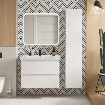 Мебель для ванной SanStar Riana 90 подвесная (раковина Грейс 90)