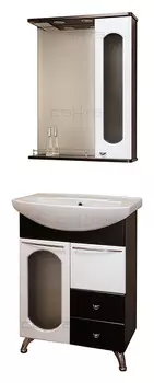 Мебель для ванной СанТа Альтаир 65 2 ящика венге