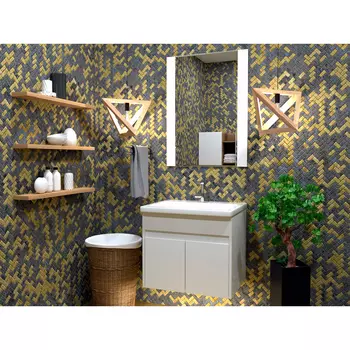 Мебель для ванной Stella Polar Фаворита 50, подвесная