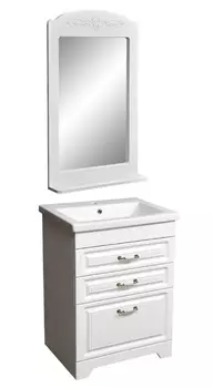 Мебель для ванной Stella Polar Кармела 60 ольха белая