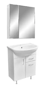 Мебель для ванной Stella Polar Концепт 60 (раковина Эрика)