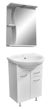 Мебель для ванной Stella Polar Волна 55