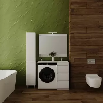 Мебель для ванной Style Line El Fante Даллас 100 напольная, 3 ящика, Люкс белая, Plus R