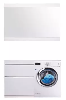 Мебель для ванной Style Line El Fante Даллас 130 напольная, 2 ящика, Люкс Plus, эмаль, L