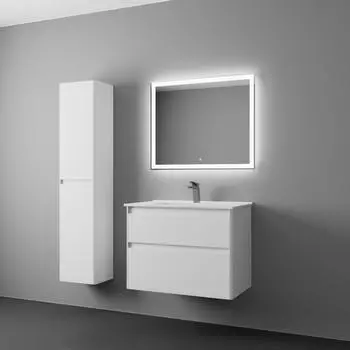 Мебель для ванной Veneciana Aventino 80 подвесная, 2 ящика, белая
