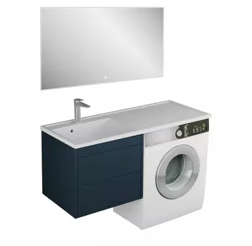 Мебель для ванной Veneciana Nera 55 подвесная, 2 ящика, индиго