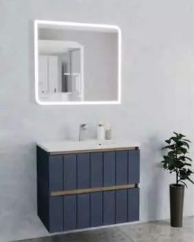 Мебель для ванной Veneciana Tellaro 70 подвесная, шато индиго