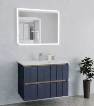 Мебель для ванной Veneciana Tellaro 80 подвесная, шато индиго