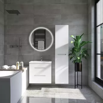 Мебель для ванной Viant Марсель 60 подвесная, белая