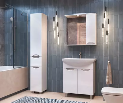 Мебель для ванной Vigo Callao 60 напольная, 2 двери (раковина Балтика)