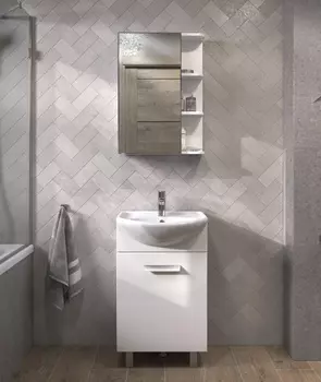 Мебель для ванной Vigo Hoska 50 напольная, белая