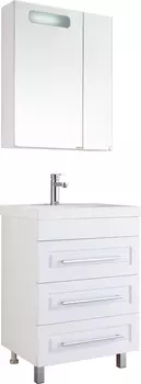 Мебель для ванной Vod-Ok Арабеска 60 белая