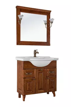 Мебель для ванной Vod-Ok Дубини 85 орех