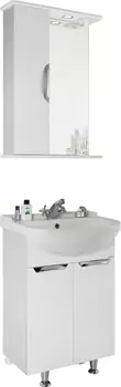 Мебель для ванной Vod-Ok Лира 55 белая
