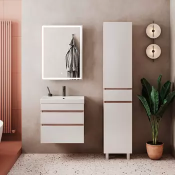 Мебель для ванной Volna Conty 70.2Y подвесная, белый/дуб сонома