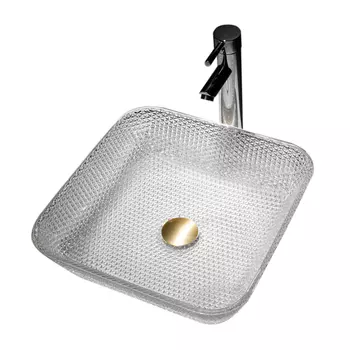 Мебельная раковина Abber Glas AK2311 накладная прозрачная