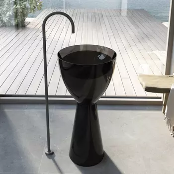 Мебельная раковина Abber Kristall AT2703Onyx