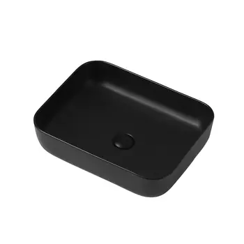 Мебельная раковина Abber Rechteck AC2202MB черная матовая