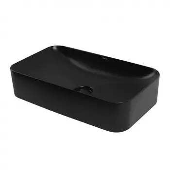 Мебельная раковина Abber Rechteck AC2204MB черная матовая