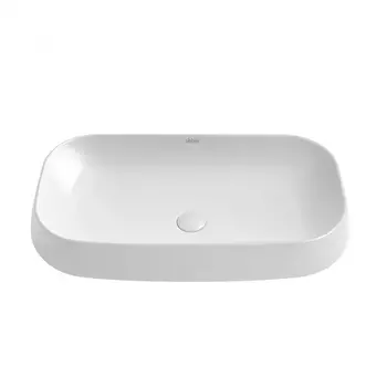 Мебельная раковина Abber Rechteck AC2210 белая