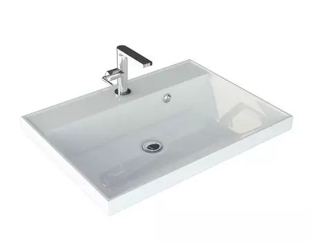 Мебельная раковина Andrea Classic 60 белая