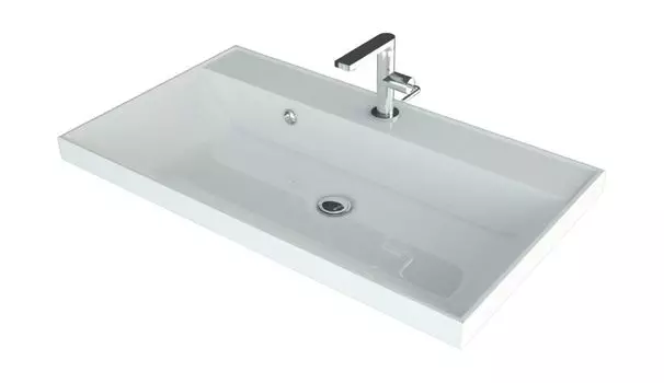 Мебельная раковина Andrea Classic 80 белая