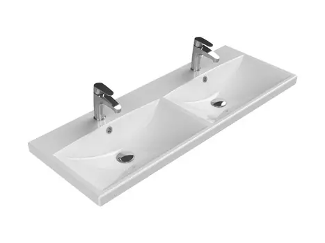 Мебельная раковина BelBagno BB-0325-120-2-LVB 120х45 двойная