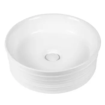 Мебельная раковина Bond Circle S60-410 D41 накладная, белый