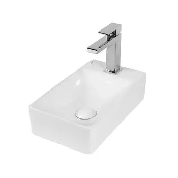 Мебельная раковина Bond Cube S12-380R 37,5х21,5 белый