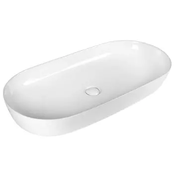 Мебельная раковина Bond Oval S51-800 80х40 накладная, белый