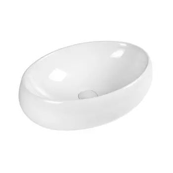 Мебельная раковина Bond Oval S58-490 49х35 накладная, белый