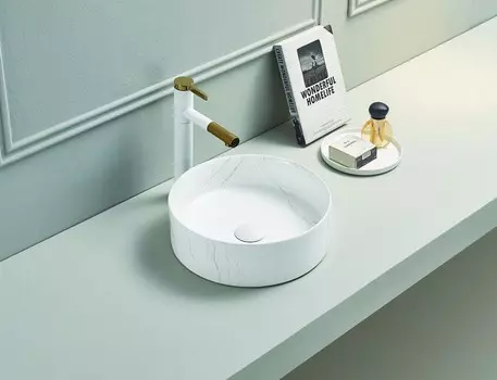 Мебельная раковина CeramaLux MNC С1112 накладная