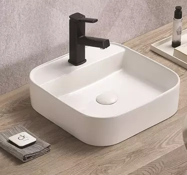 Мебельная раковина CeramaLux N 78574 накладная