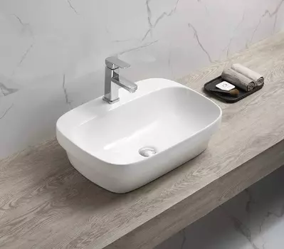 Мебельная раковина CeramaLux N 78598 накладная