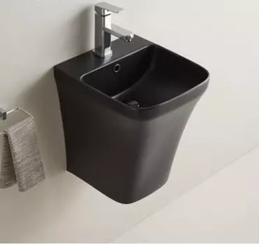 Мебельная раковина CeramaLux NС 500PMB подвесная