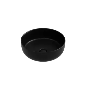 Мебельная раковина Ceramicanova Taycan CN12003MB 38,5х38,5 см накладная, черная матовая
