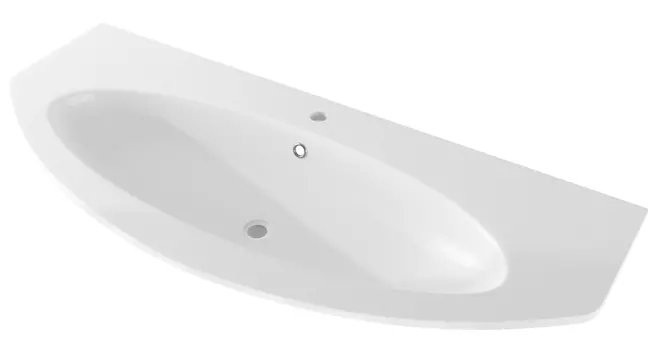 Мебельная раковина Cezares Eden 50178 122,5х51,5 белый