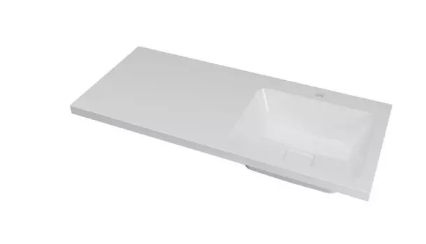 Мебельная раковина Dreja Wing 120 R белая