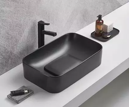 Мебельная раковина Gid Bm9598 черная матовая