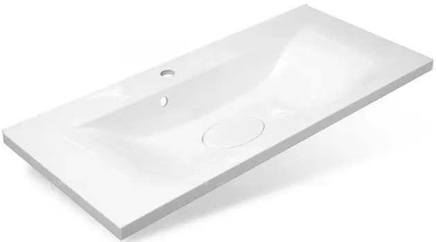 Мебельная раковина Эстет Бали 100 накладная