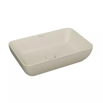 Мебельная раковина Kerama Marazzi Plaza PLR.wb.55\SAN накладная, песочный матовый