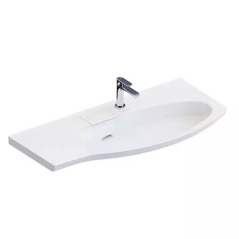 Мебельная раковина Kerama Marazzi Riva 100 правая RV.wb.100Rh белая